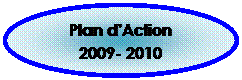 Ellipse: Plan d’Action 2009- 2010
